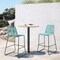 Armen Living Shasta 26" Outdoor Metal and Wasabi Rope Stackable Counter Stool, PK2 LCSTBABLWSB26 - alternate 7